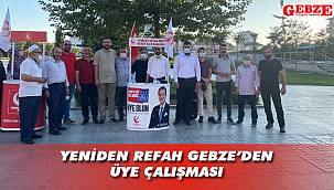 Üye ve parti tanıtımı çalışması yaptılar