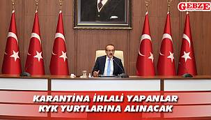 Vali Yavuz, COVİD-19 çalışmalarını değerlendirdi