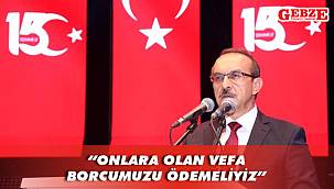 Vali Yavuz'dan Gaziler Günü mesajı