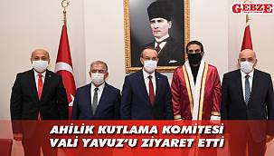 Vali Yavuz, o isimlere cübbelerini giydirdi