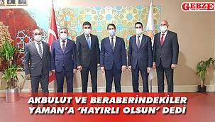 Akbulut, AK Parti Genel Merkezi'ne gitti