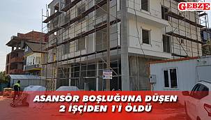 Asansör kurulumu yapılırken halat koptu