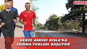 Askeri kışlada sağlıklı yaşam yürüyüşü