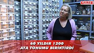 Ata tohumlarına gözü gibi bakıyor