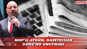 Aygün'den 21 Ekim mesajı