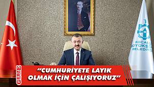 Büyükakın’dan 29 Ekim mesajı