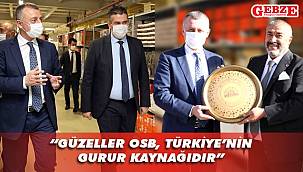 Büyükakın, Güzeller OSB'de fabrika ziyaretleri yaptı