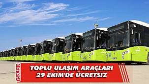 Büyükşehir'den ücretsiz ulaşım kararı