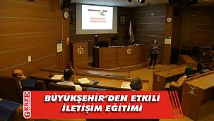 Büyükşehir eğitimlere devam ediyor