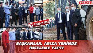 Çakmak, Büyükgöz ve Kaya İSU'nun çalışmalarını inceledi