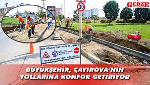 Çayırova’da üst yapı çalışmaları sürüyor