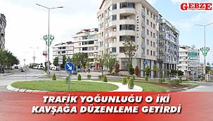 Çayırova’nın dönel kavşaklarına konfor ve güven geldi