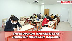 Çayırovalı gençler üniversiteye hazırlanıyor