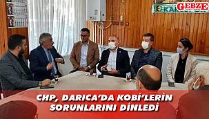 CHP'den Darıca'da esnaf turu