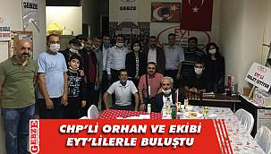 CHP Gebze, EYT derneğine gitti