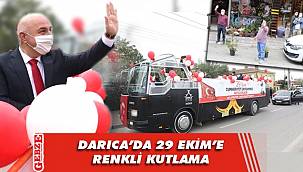 Darıca’da rengarenk 29 Ekim
