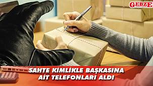 Dilovası'nda sahte kimlikle hırsızlık