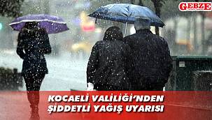 Gebze bölgesi sakinlerinin dikkatine!