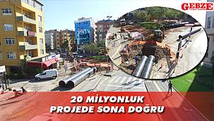 Gebze'de çalışma sonrasında su kesintisi olmayacak