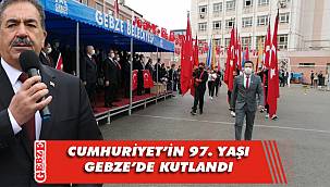 Gebze'de Cumhuriyet coşkusu