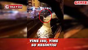 Gebze'de yine su kesintisi