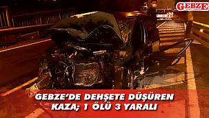 Gebze'de zincirleme kaza; 1 ölü
