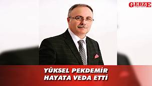 Gebze eğitim camiasının acı kaybı