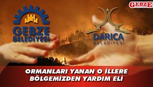 Gebze ve Darıca'dan fidan bağışı