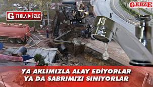 Gebze yine susuzluğa teslim