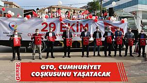 GTO'nun cumhuriyet otobüsü tura çıktı