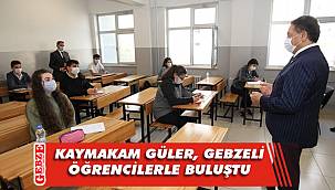Güler'den öğrencilere sosyal mesafe uyarısı