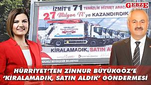 Hürriyet'ten Büyükgöz'e o reklam üzerinden gönderme