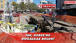 İSU'nun çalışmasında doğalgaz kaçağı meydana geldi