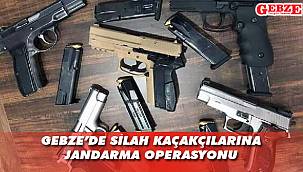 Jandarma silah kaçakçılarını yakaladı