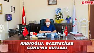 Kadıoğlu, gazetecileri unutmadı
