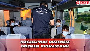Kocaeli'nde 7 düzensiz göçmen yakalandı