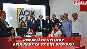 Kocaeli'nde Açık Kapı'ya ilgi var