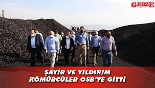 Kömürcüler OSB'de inceleme gerçekleştirdiler