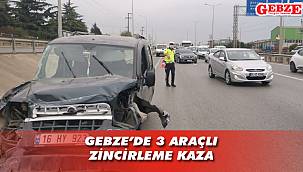 Korkutan kazada 1 kişi yaralandı