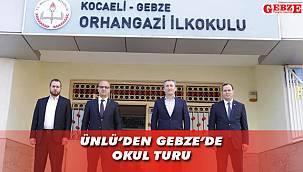 MHP'li Ünlü, Gebze'deki okulları gezdi