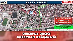 O cadde trafiğe kapanıyor