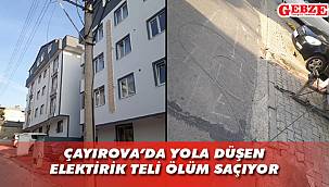 O sokak sakinleri acil çözüm bekliyor