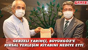 Rıdvan Şükür, yeni kitabını Büyükgöz'e tanıttı