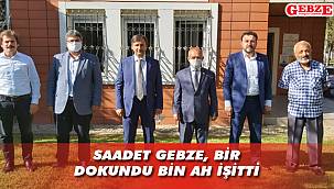 Saadet Gebze'den muhtarlara ziyaret