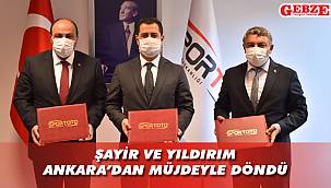 Şayir, Ankara'dan boş dönmedi