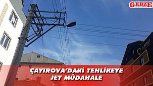 SEDAŞ, tehlikeyi ortadan kaldırdı