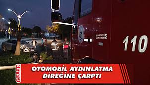 Sürücü ölümden döndü