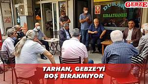 Tarhan, Gebze’de esnaf turu yaptı