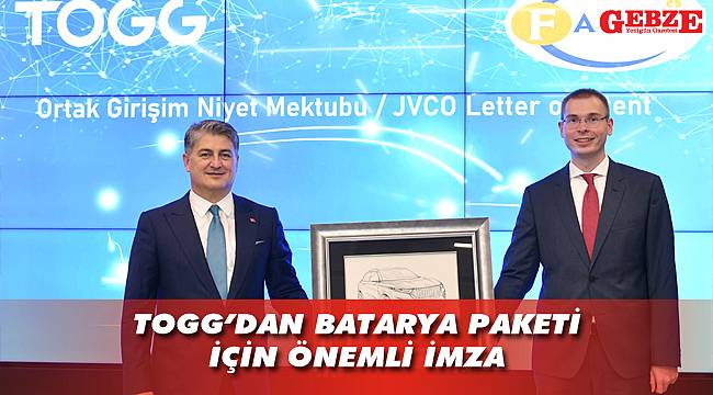 TOGG'dan Farasis'le işbirliği imzası