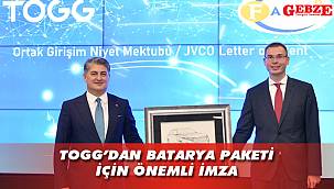 TOGG'dan Farasis'le işbirliği imzası